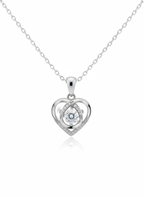 Double_Heart_Dancing_Stone_Pendant_Necklace_925_Sterling_Silver